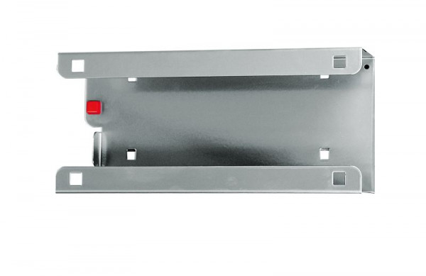 Kappes RasterPlan/ABAX Spenderboxhalter 1-fach 286 x 130 x 80 mm alufarben, 3342.00.9101