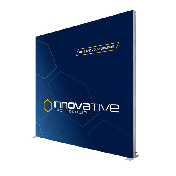 Showdown Displays Brightbox Pro Flex Wand 300 x 250 cm Doppelseitig, BBOXPFD300-250