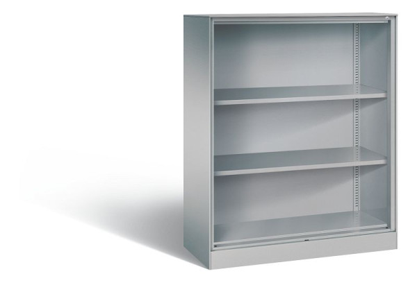 C+P Büroregal Asisto, H1310xB1000xT435mm, Farbe: Weißaluminium, 3 OH, 140032-000 S10045