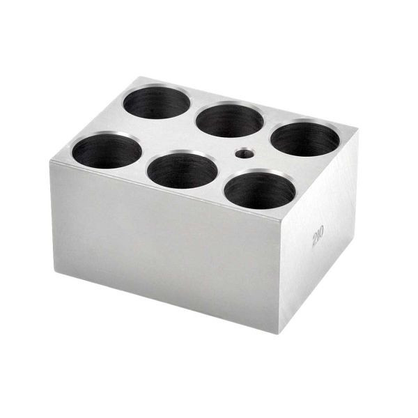 OHAUS Modul-Block 25 mm Test Tube 6 Loch, 30400155