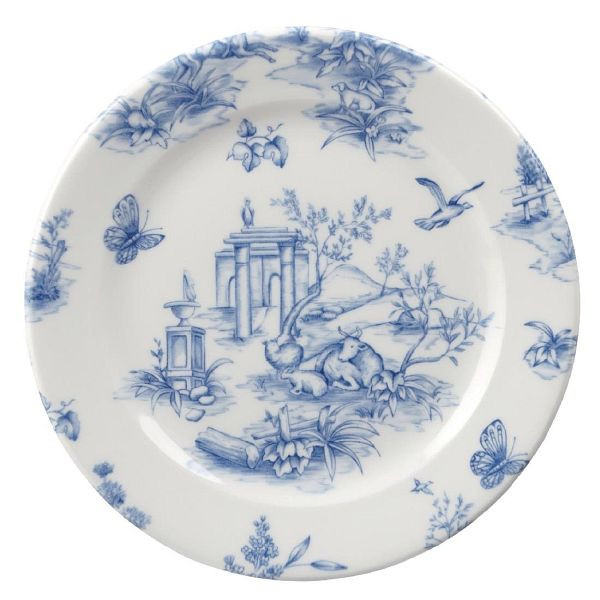Churchill Vintage Prints Teeteller, Prager Toile-Druck, 170 mm, (6 Stück), GF616