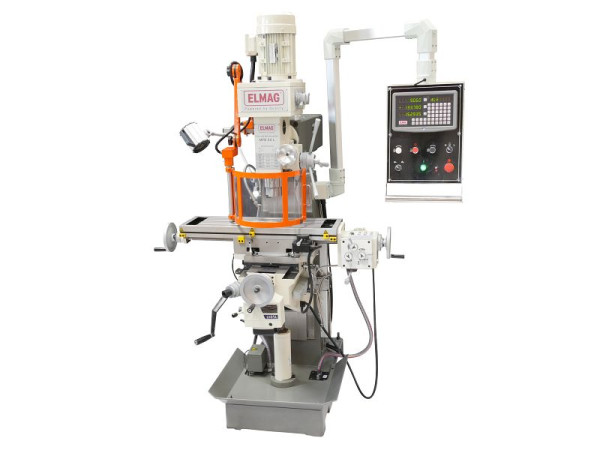 ELMAG Getriebe Fräs- und Bohrmaschine, Modell MFB 50 L, inklusive 3-Achs-Positionsanzeige 'SINO', 82151