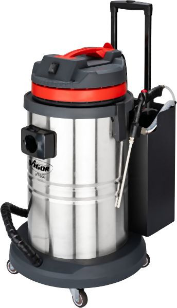 VIGOR Walnuss-Strahler, Inklusive 5 kg Strahlgut, Saugleistung 1600 W, V7550, 4047728087704