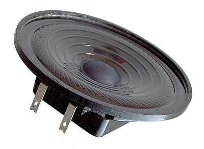 Visaton Breitbandlautsprecher mit Kunststoffkorb und Kunststoffmembran K 64 WP - 50 Ohm, 2919