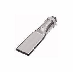 Riegler Lärmarme Flachdüse Messing vernickelt, Länge 100,0 mm, Düsenbreite 21,5 mm, 114478, 4047322247917