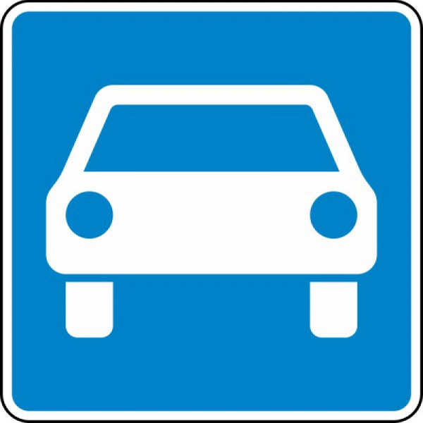 Stein HGS Kraftfahrstraße Nr. 331.1, 840x840mm /RA2/Flachform 3mm, 331.1-223