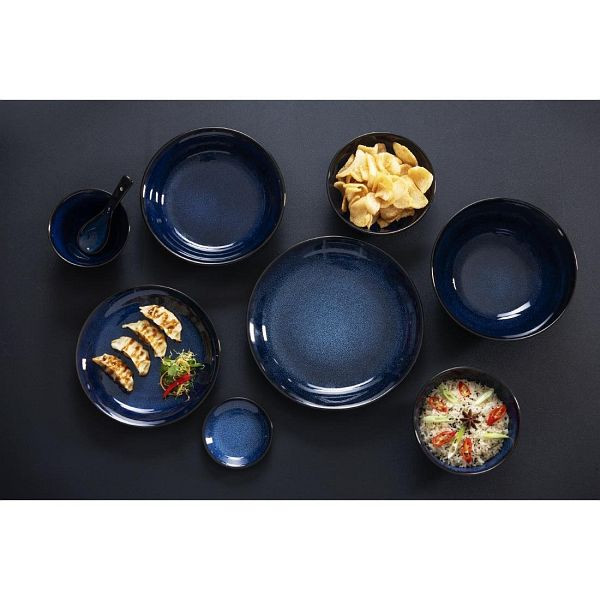Olympia Luna Mitternachtsblauer Coupe-Teller 255mm (4er-Pack), DZ778