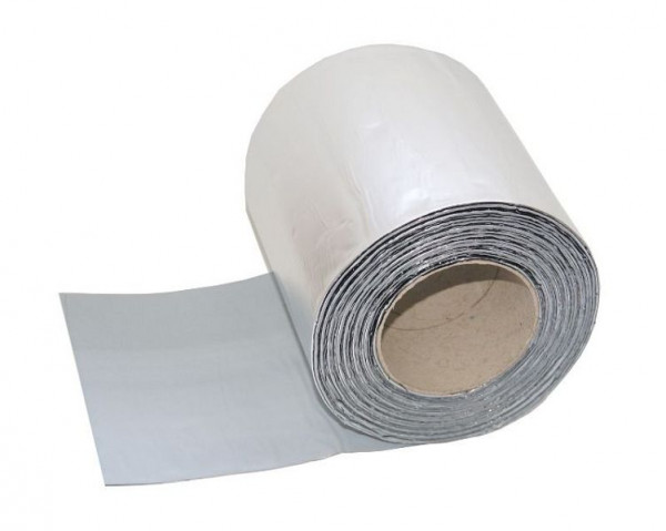 Vebatec Blitz Butyl Reparaturband Aluminium-Silbermatt 150mm x 10m, 129