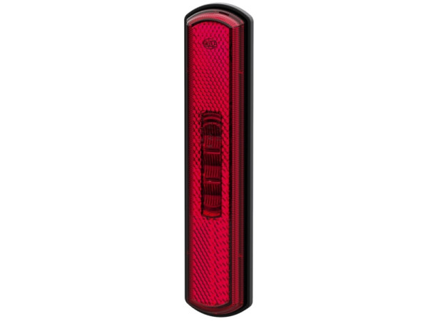 HELLA Seitenmarkierungsleuchte, Shapeline Tech, LED, 12/24V, Anbau, rot, LED-Farbe: gelb, 500mm, 2-polig, links/rechts, Gummi, 2PS 013 304-241