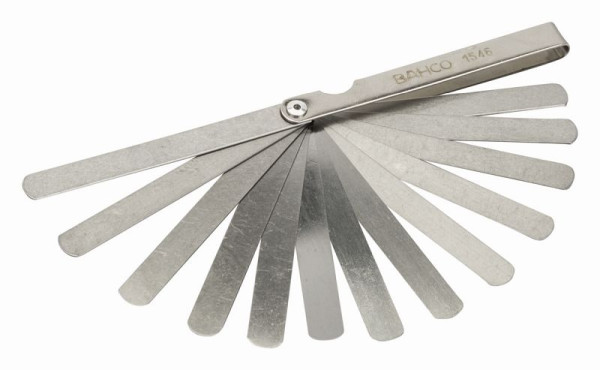 Bahco Professionelle Fühlerlehre, 13 Lehren, 0,05 bis 1 mm, 1546