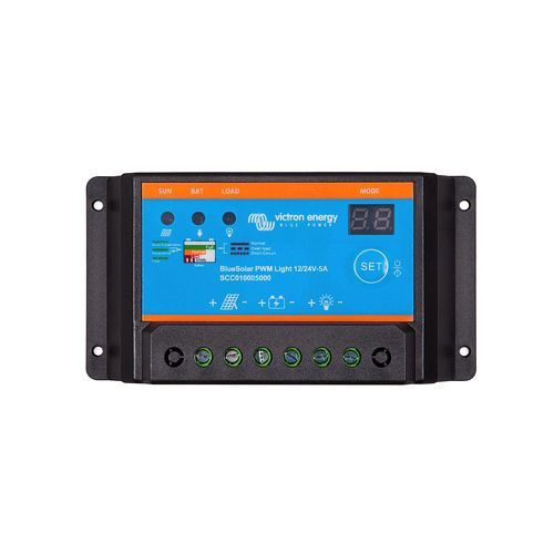 Victron Energy Solarladeregler BlueSolar PWM-Light 12/24V-30A, 1-67-008455, SCC010030020