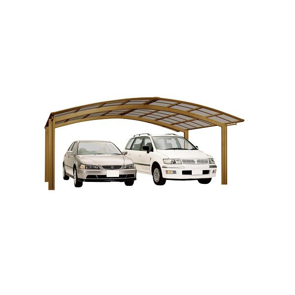 Ximax Aluminium Carport Portoforte Typ 80 M-Ausführung Bronze, 78024