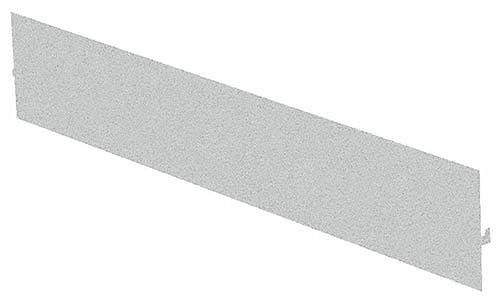 Bedrunka+Hirth Seitenblech für die seitliche Begrenzung, Maße in mm (TxH): 614 x 145, SRSB145