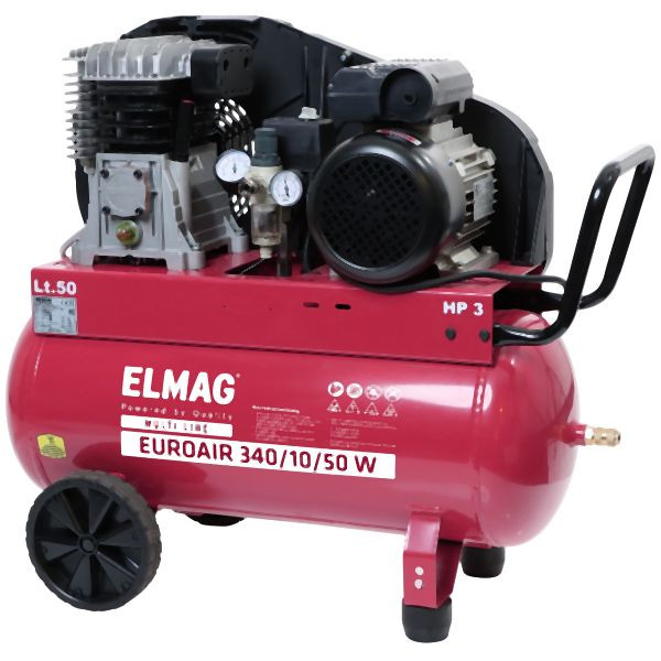 ELMAG Kompressor EUROAIR 340/10/50 D, 10253, 9004853102530