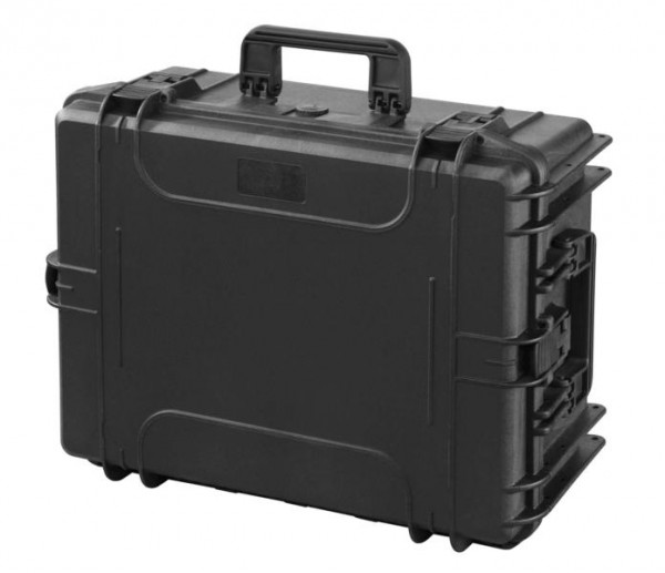 MAX wasser- und staubdichter Kunststoffkoffer, IP67 zertifiziert, schwarz, leer, MAX540H245