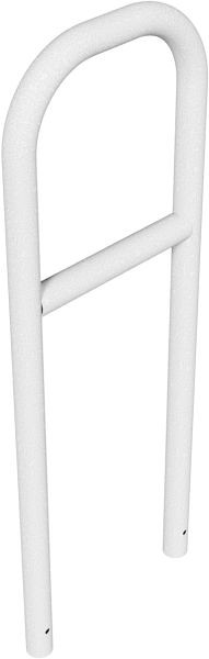 Schake Rohrbügel aus Stahlrohr Ø 60 x 2,5 mm mit Querholm zum Einbetonieren, Gesamtbreite: 500 mm, Gesamthöhe: 1400 mm, feuerverzinkt, 465_31
