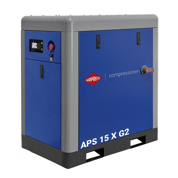 Airpress Schraubenkompressor 10 bar 15 PS/11 kW 1440 l/min (APS 15 X G2), 369415-G2