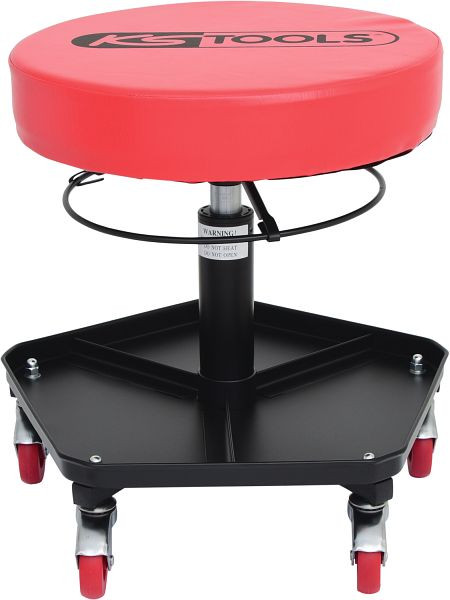KS Tools Fahrbarer und höhenverstellbarer Hocker, 500.8030
