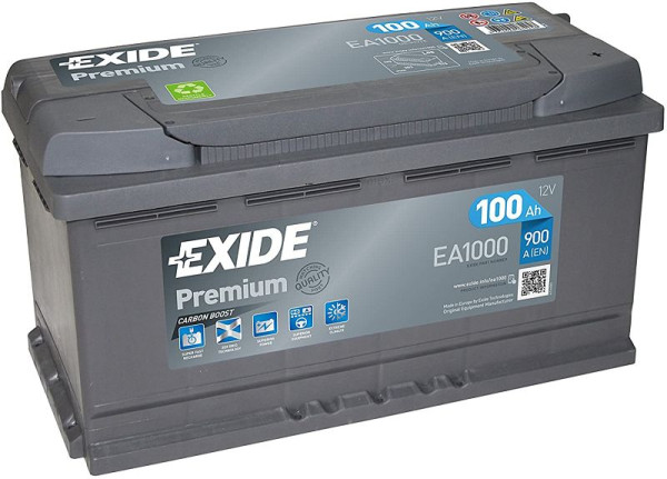 EXIDE Premium EA 1000 Pb Starterbatterie, 101 009700 20