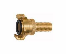 Riegler GEKA-Schlauchstück, starr, in Sicherheitsausführung mit Verschraubring, 107790