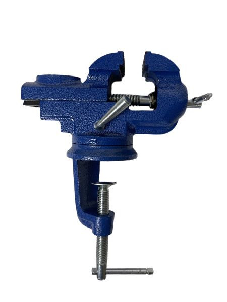 VaGo-Tools Schraubstock Tischschraubstock 50mm mini drehbar 360° Werkbankschraubstock, SS-50_tv