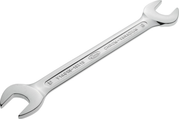 VIGOR Doppel-Maulschlüssel, Außen-Sechskant Profil, 18 x 19 mm, V1461N-18X19