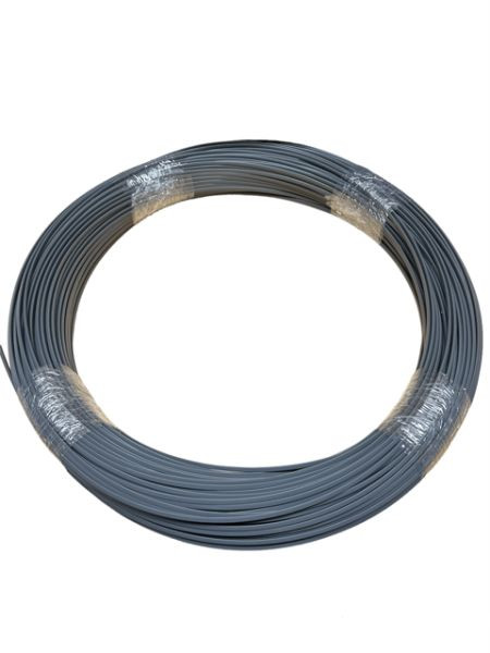 Herz PVC-U (hart) Schweißdraht grau 7,0x5,0mm Profil B / Ring, VE: 5 kg, 5104279