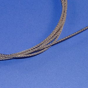 Moedel Stahlseil, Ø 1,5 mm, Edelstahl, Meterware, 56223