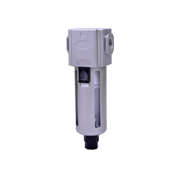 Riegler Filter »GA«, PC-Behälter, Schutzkorb, 5 µm, BG 300, G 1/2, Ablass: VA, 178463