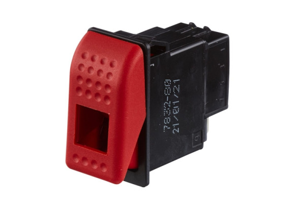 HELLA Warnblinkschalter, 12V, Einbau, rot, Schalterbeleuchtung: rot, 6HH 007 832-807
