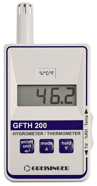 Greisinger GFTH 95 Hygro-/Thermometer, 600245, 4058175002455