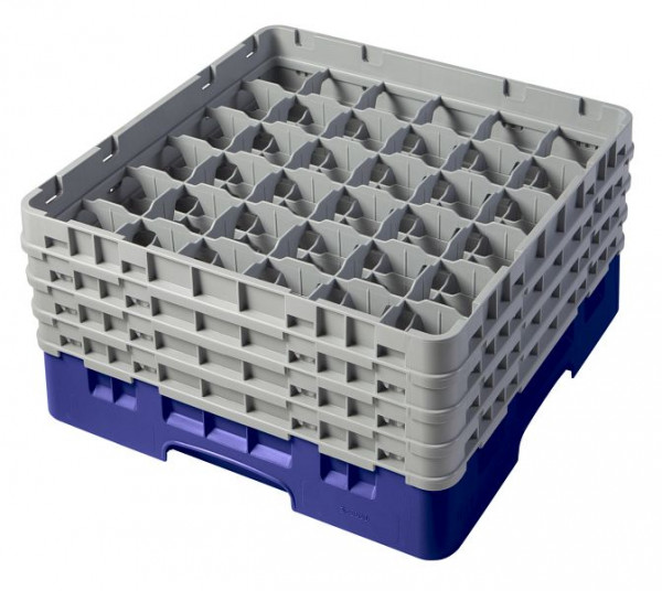 Cambro Spülkorb mit 36 Fächer Camrack® 21,5 cm Marineblau, 36S800186