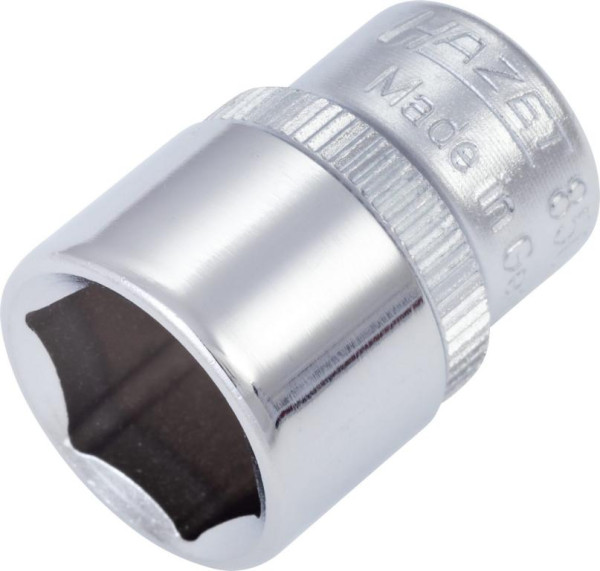 Hazet Steckschlüsseleinsatz, Sechskant, Vierkant hohl 6,3 mm (1/4 Zoll), Außen-Sechskant-Tractionsprofil, 1/2 ", 850A-1/2