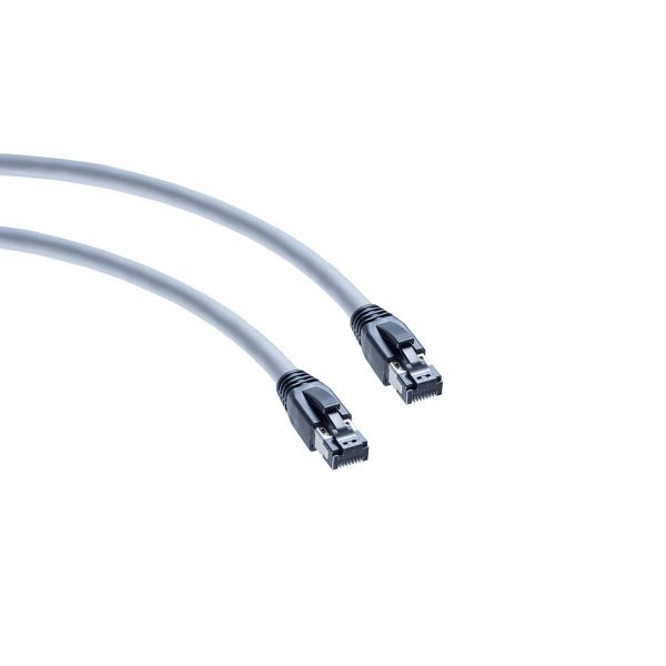 S-Conn Netzwerkkabel-Patchkabel cat 8.1 S/FTP PIMF Halogenfrei grau 5m, 08-400513