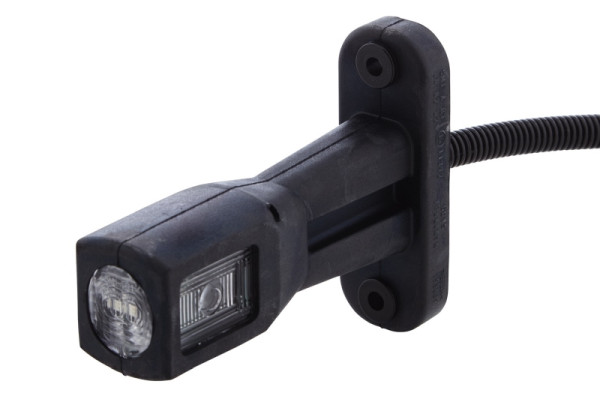 HELLA Umrissleuchte, LED, 12/24V, ECE/ADR/GGVS, Kabel: 400mm, Stecker: DEUTSCH Stecker, links/rechts/seitlicher Anbau, 2XS 011 768-117