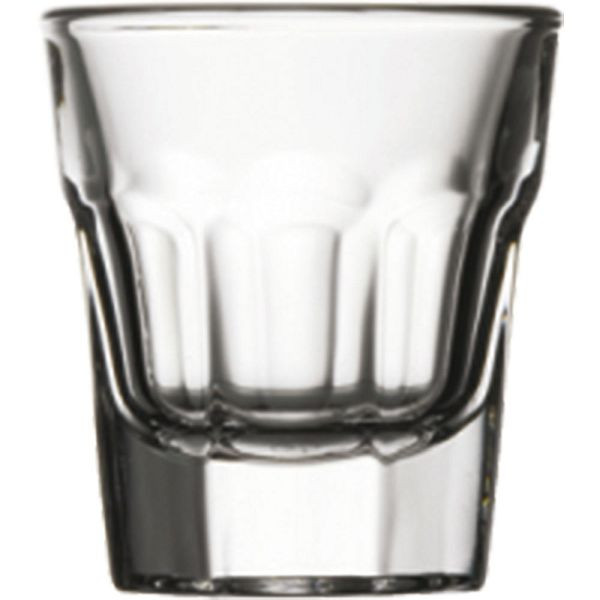 Pasabahce Serie Casablanca Schnapsglas stapelbar 0,036 Liter, VE: 12 Stück, GL2112037