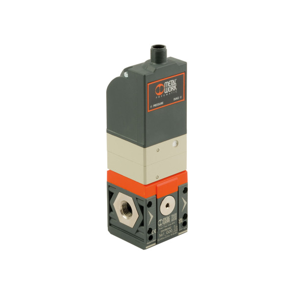 Metal Work Präzisions-Proportional-Druckregler »SYNTRONIC«, BG1, ohne Buchsen, ferngesteuert, 0…10 V, 146621