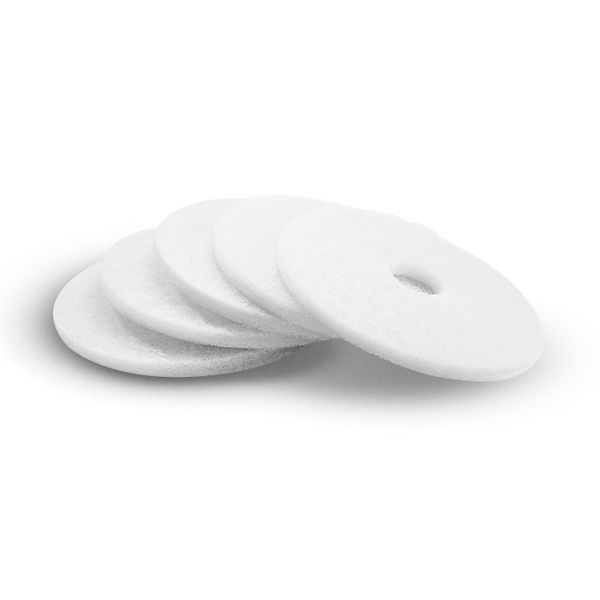 Kärcher Pad weich, weiß, 508 mm, VE: 5 Stück, 6.371-320.0