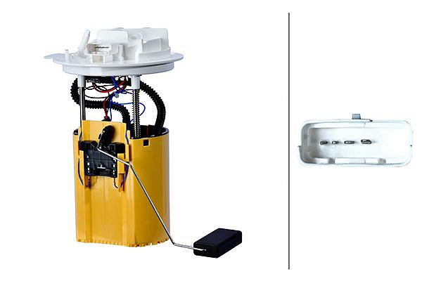 HELLA Kraftstoff-Fördereinheit, elektrisch, 4-polig, mit Dichtung/mit Tankgeber, 8TF 358 303-911