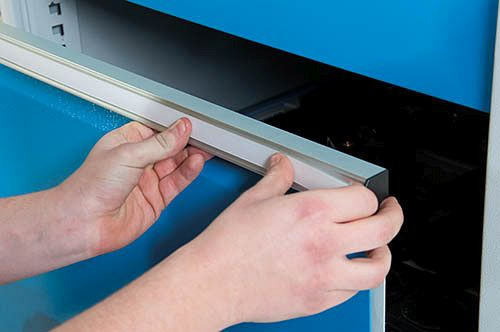 Bedrunka+Hirth Beschriftungsstreifen für R24-16, zum Einlegen, 01.068.007-1