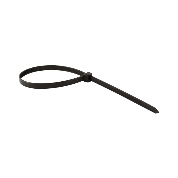 Riegler Kabelbinder, PA 6.6, schwarz, Band: 2,5 x 100mm, VE: 100 Stück, 141427