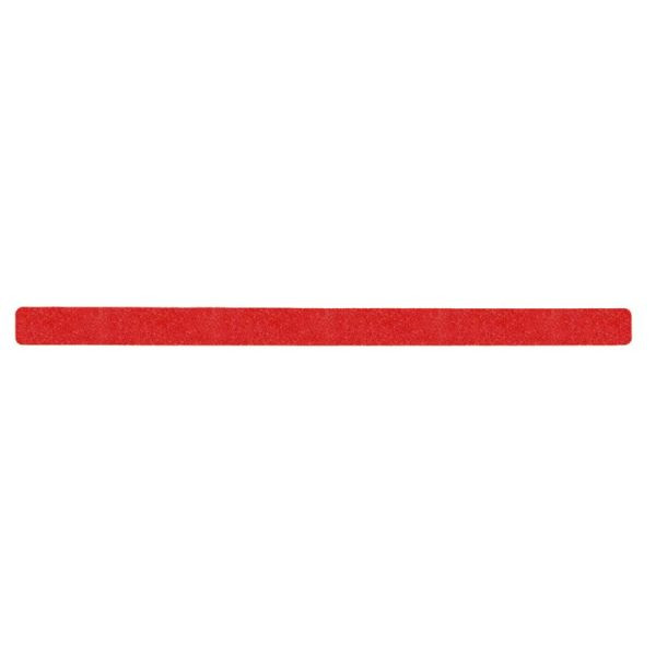 m2 Antirutschbelag Easy Clean rot Einzelstreifen 50x800mm, VE: 10 Stück, M3RV100501