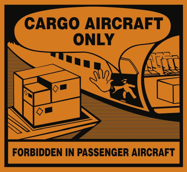 Moedel Nur für Frachtflugzeuge, Folie, 120x110 mm, VE: 1000 Stück/Rolle, 66125