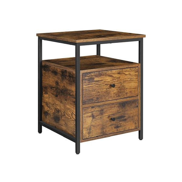 VASAGLE Nachttisch 45 x 45 x 60 cm, LET067B01, 0194343109114
