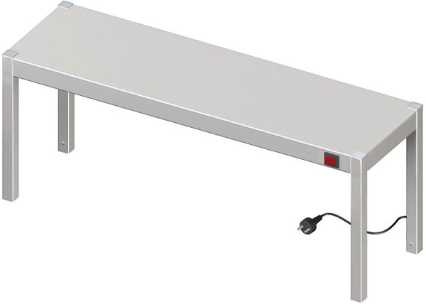 Stalgast Wärmebrücke 1-etagig 1100x400x400 mm mit Keramik-Infrarot-Strahlern, VWE11400