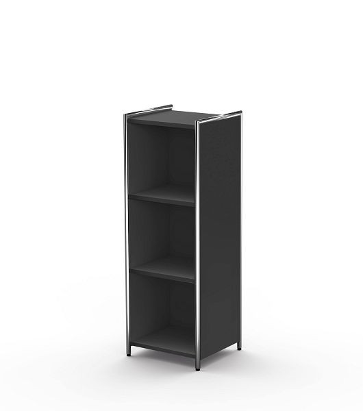 Kerkmann Sideboard/Raumteiler für 3 OH, Artline, B 410 x T 380 x H 1150 mm, anthrazit, 13740113