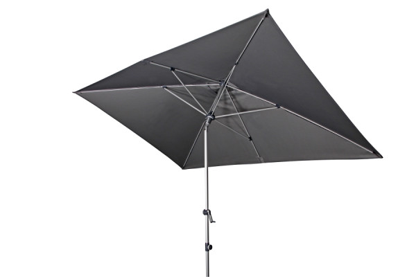 doppler Schirm EXPERT Auto Tilt circa 300x200cm, 6 teilig, Design 840 anthrazit, 461441840