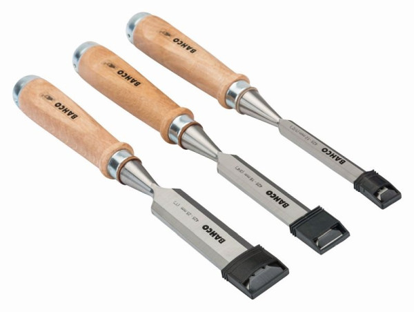 Bahco Stechbeitel-Satz, 12,18,25 mm, im Karton, 425-081