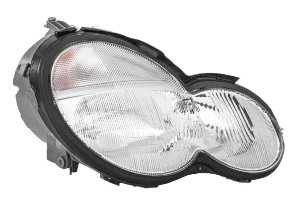 HELLA Halogen-Hauptscheinwerfer - für u.a. Mercedes-Benz C-Class Sportcoupe (CL203) - ECE/CCC - für Rechtsverkehr - rechts, 1DR 007 984-101