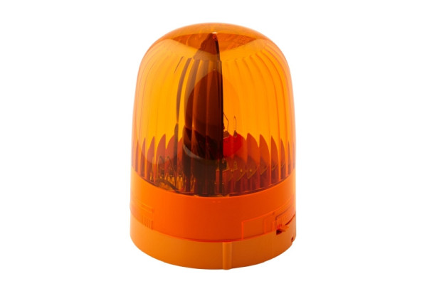 HELLA Halogen-Rundumkennleuchte - KL Junior - 12/24V - gelb - Anbau/geschraubt - Stecker: Flachstecker, 2RL 007 550-021